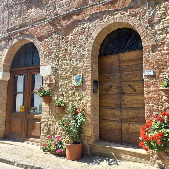 La Casa Del Gallo Radicondoli Eksteriør billede