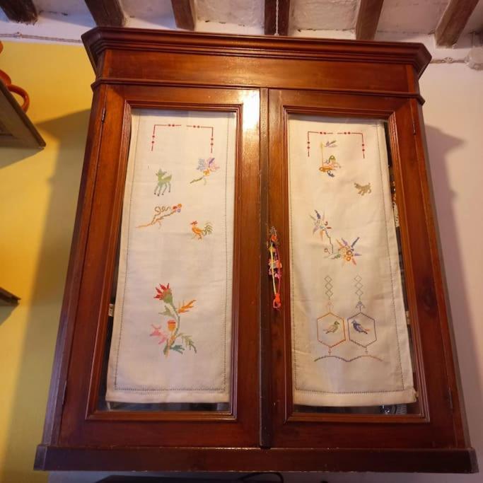 La Casa Del Gallo Radicondoli Eksteriør billede