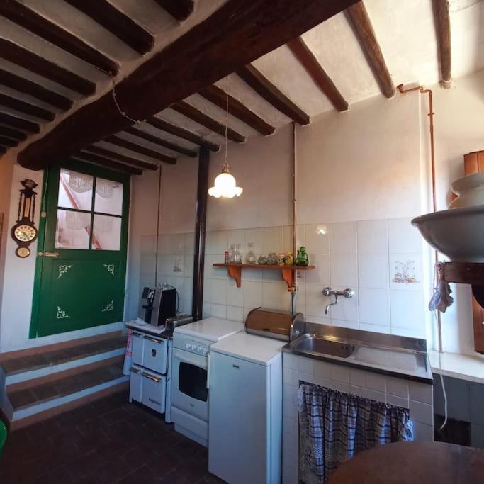 La Casa Del Gallo Radicondoli Eksteriør billede