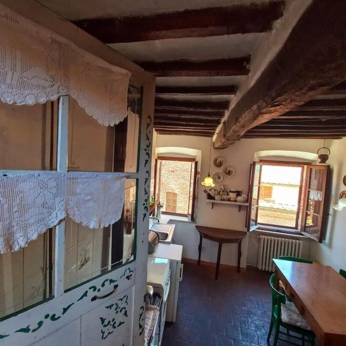 La Casa Del Gallo Radicondoli Eksteriør billede