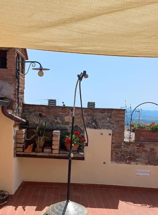 La Casa Del Gallo Radicondoli Eksteriør billede