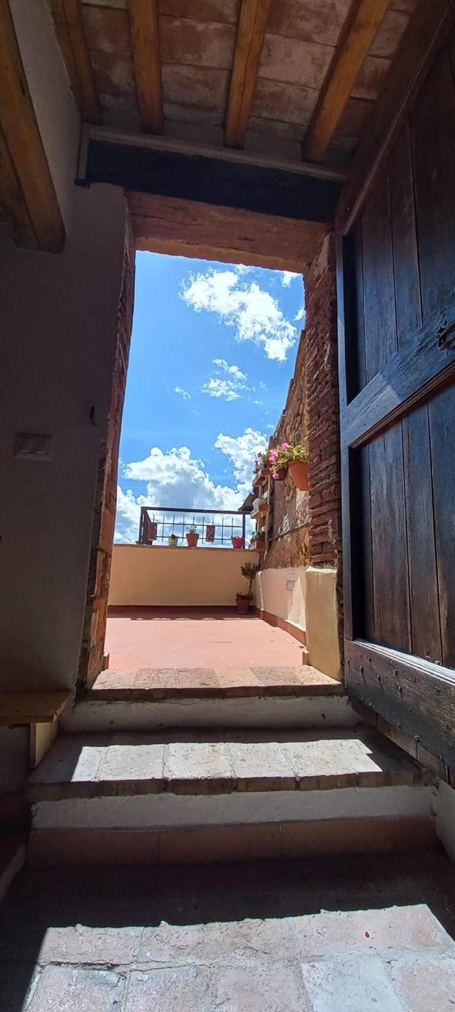 La Casa Del Gallo Radicondoli Eksteriør billede